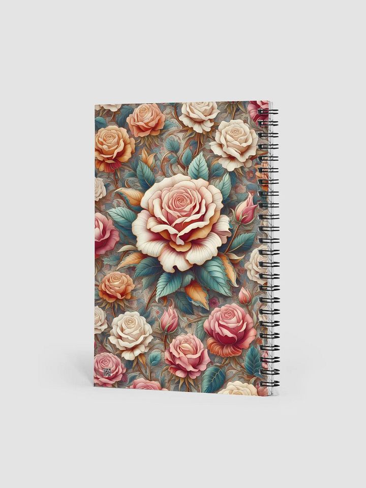 Royal Floral Spiral Notebook product image (2)