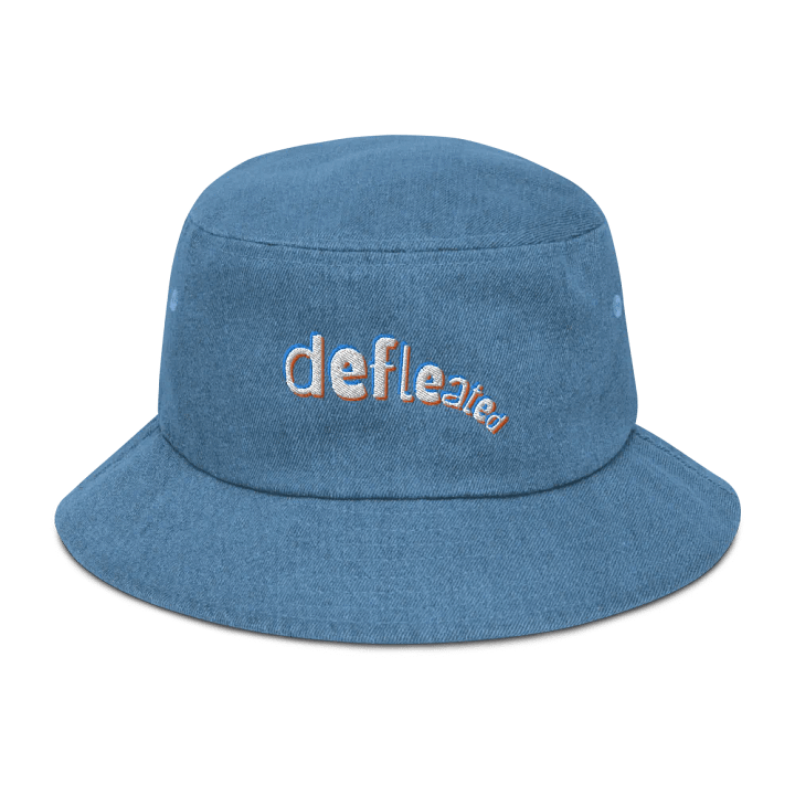 DEFLEATED denim bucket hat product image (28)