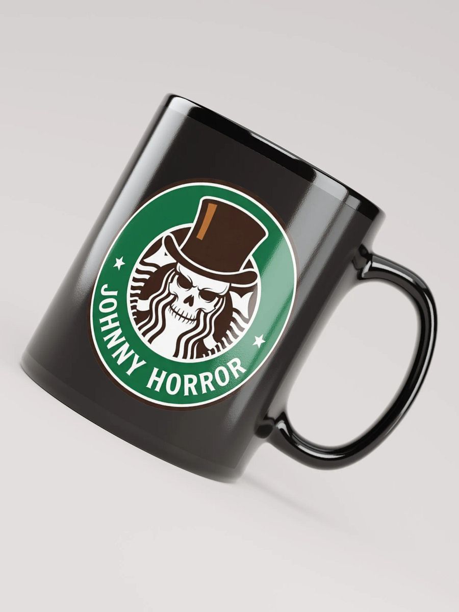 Johnny Horrorbucks Coffee Mug (Black) product image (7)