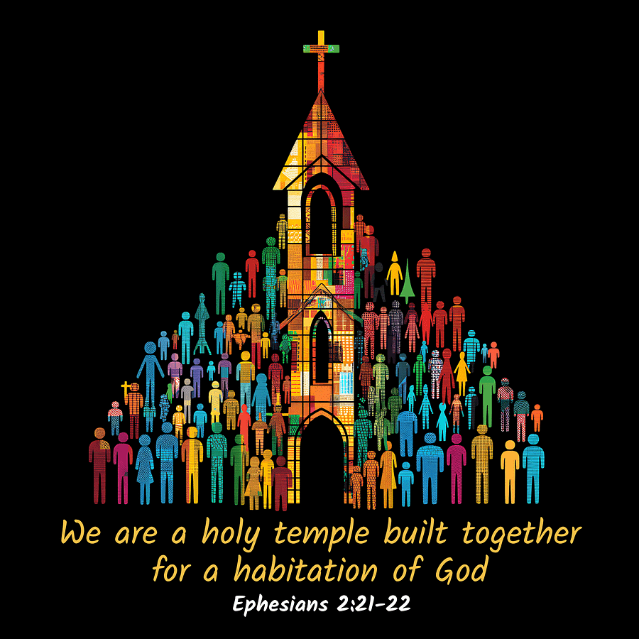 We Are His Temple Unisex Tee product image (1)