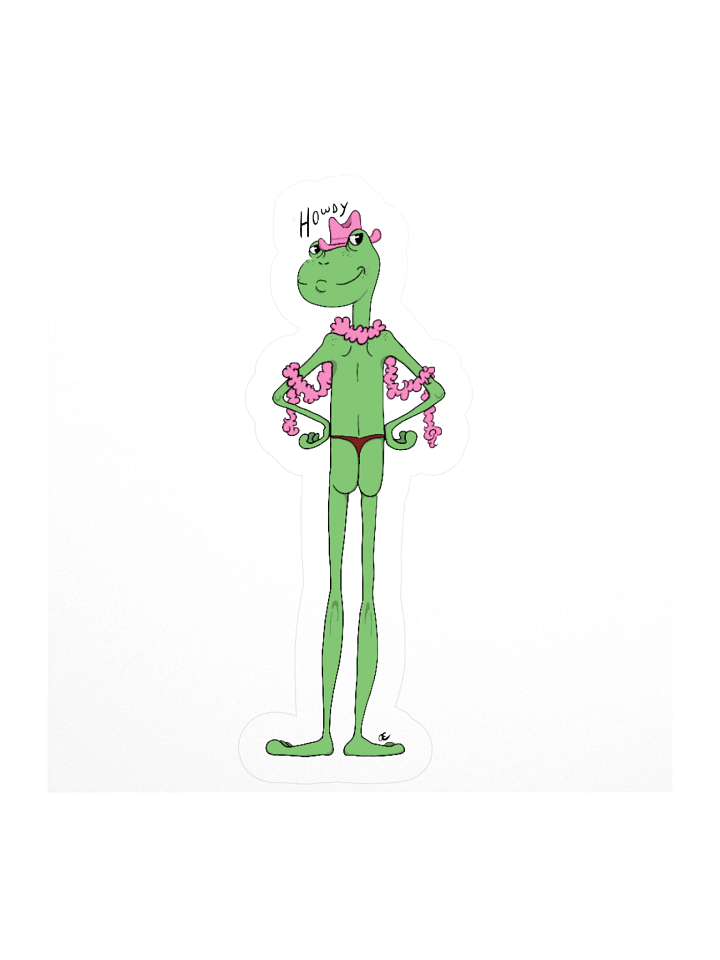 "Howdy" Sticker product image (3)