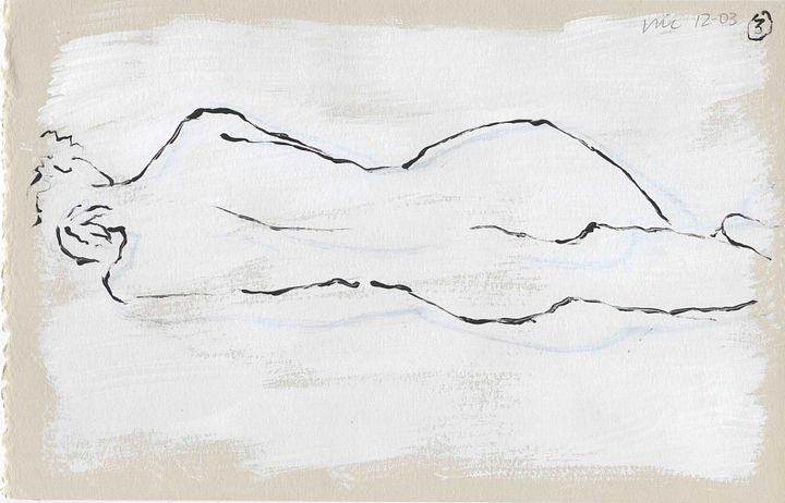 Sleeping Woman #3 Print product image (1)