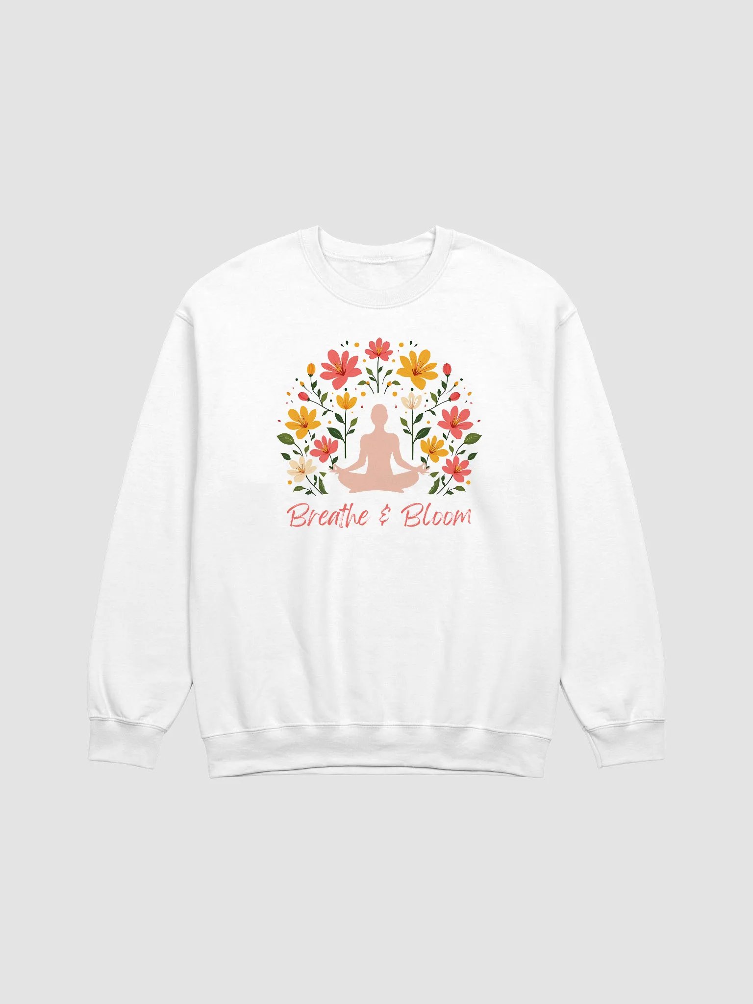 Breathe & Bloom Yoga Crewneck product image (3)