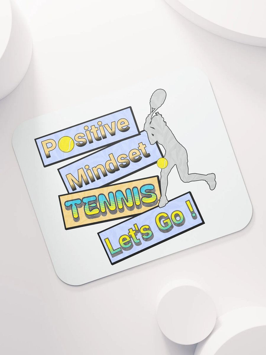Positive Mindset Tennis Motivational Mouse Pad product image (5)