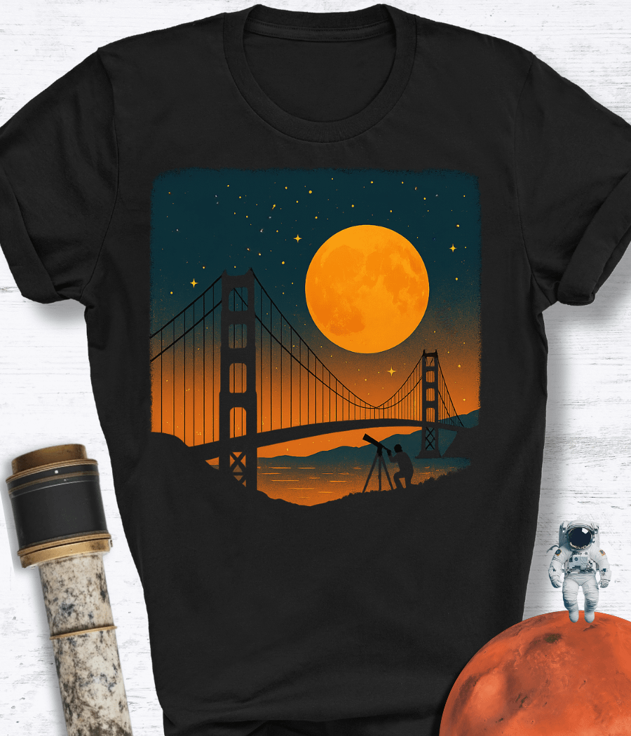 Golden Gate Stargazer T-Shirt product image (1)