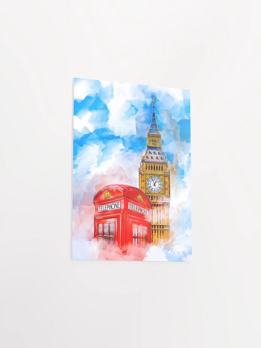 London Red Telephone Box Matte Poster product image (24)