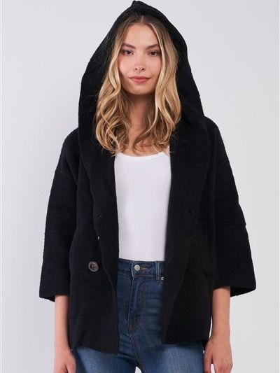 Hooded cardigan product image (2)