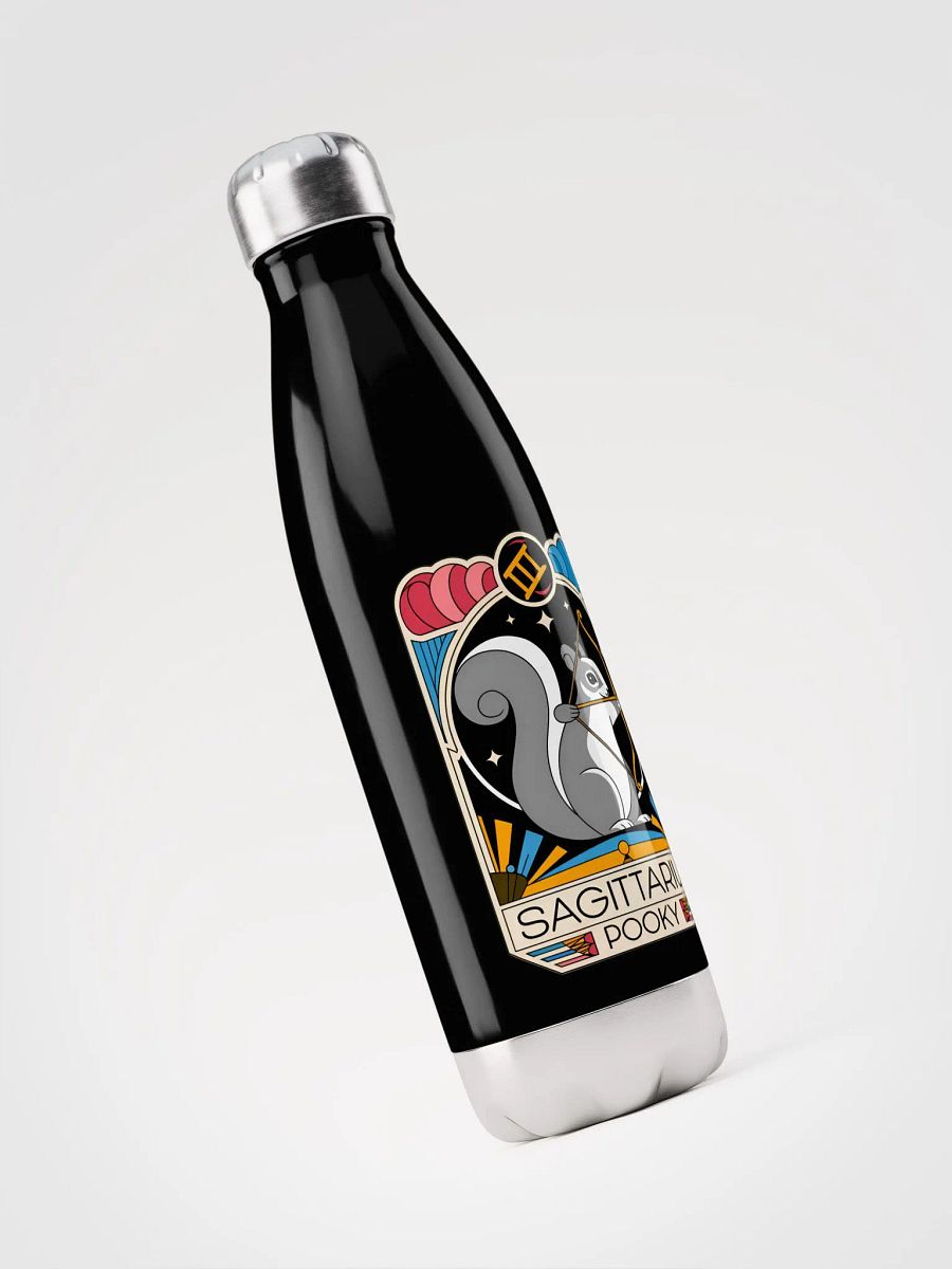 Sagittarius Squirrel Stainless Steel Water Bottle product image (3)