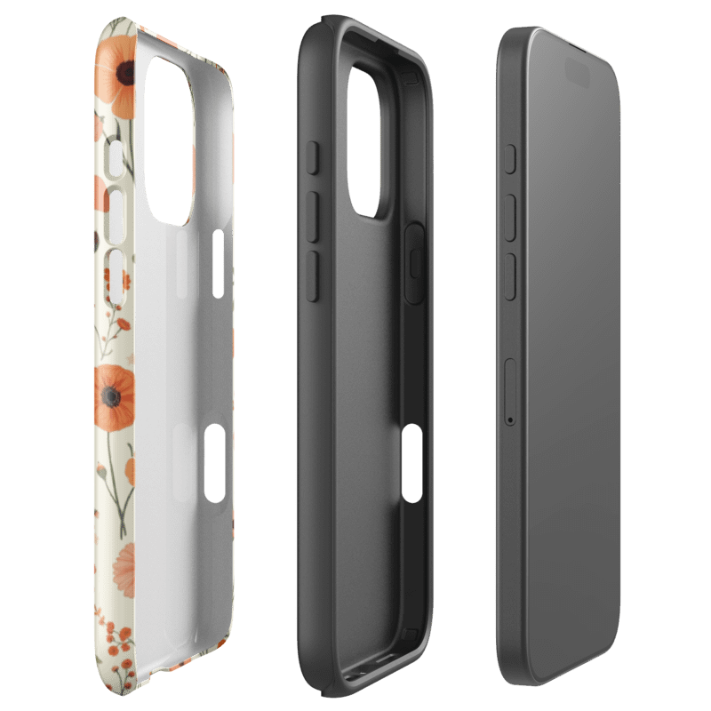 Floral Poppy Bliss Tough Case for iPhone® product image (70)