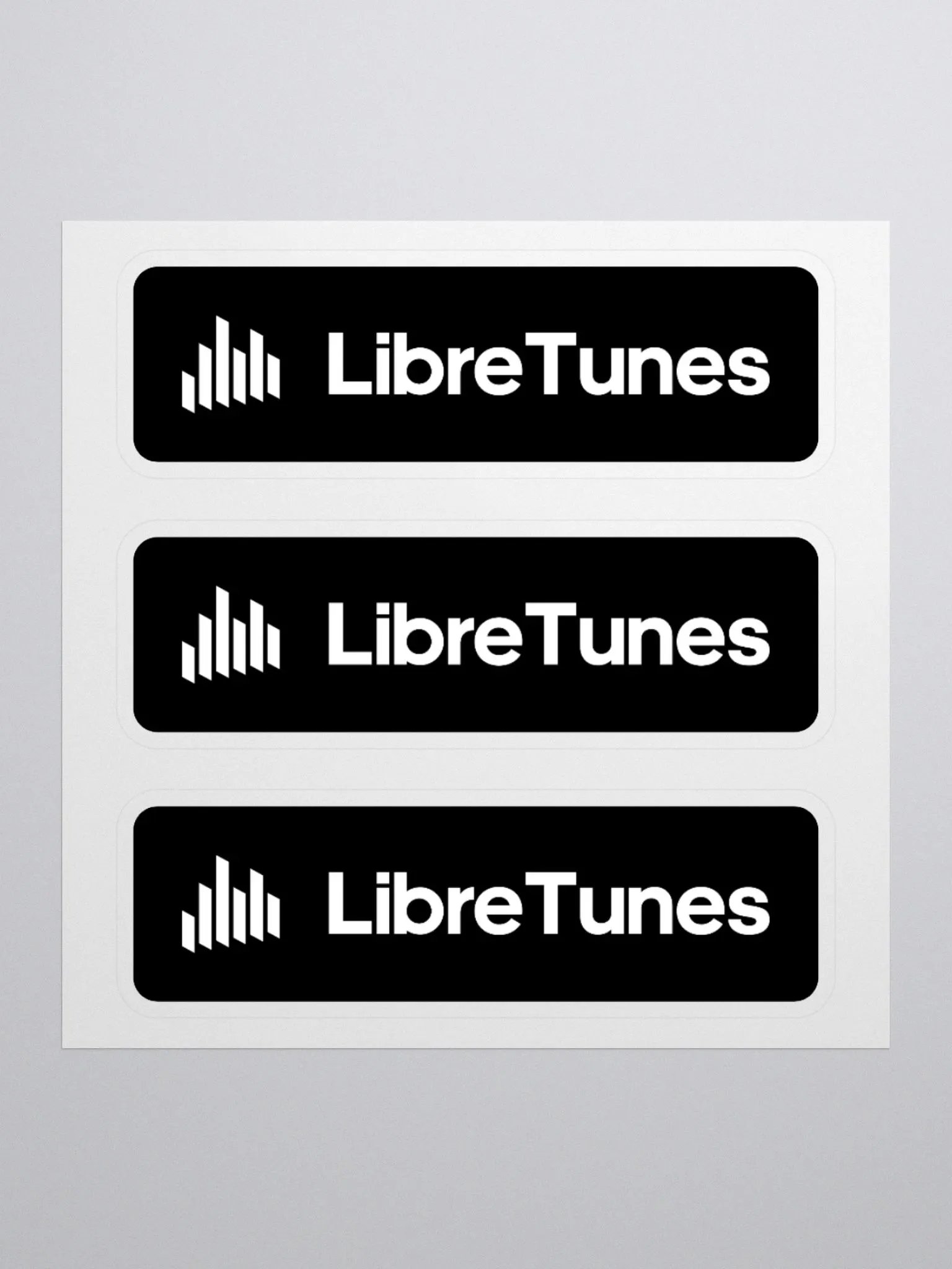 Black Premium Record Label Stickers product image (1)