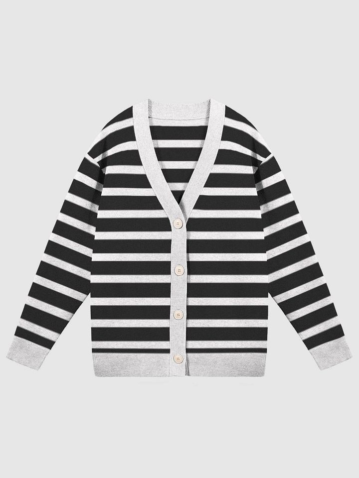 Black Stripes knitted cardigan product image (5)