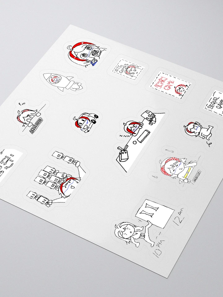 Doodle Stickers - Mix 1 product image (1)