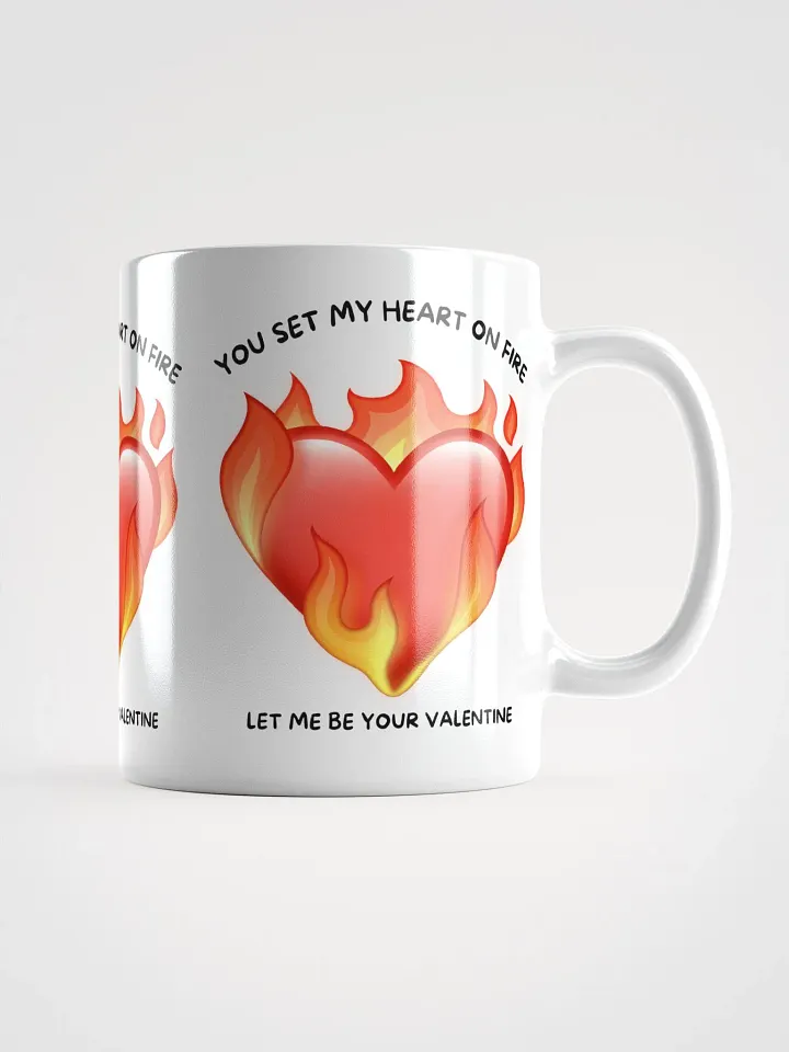 Mug HEART ON FIRE product image (1)