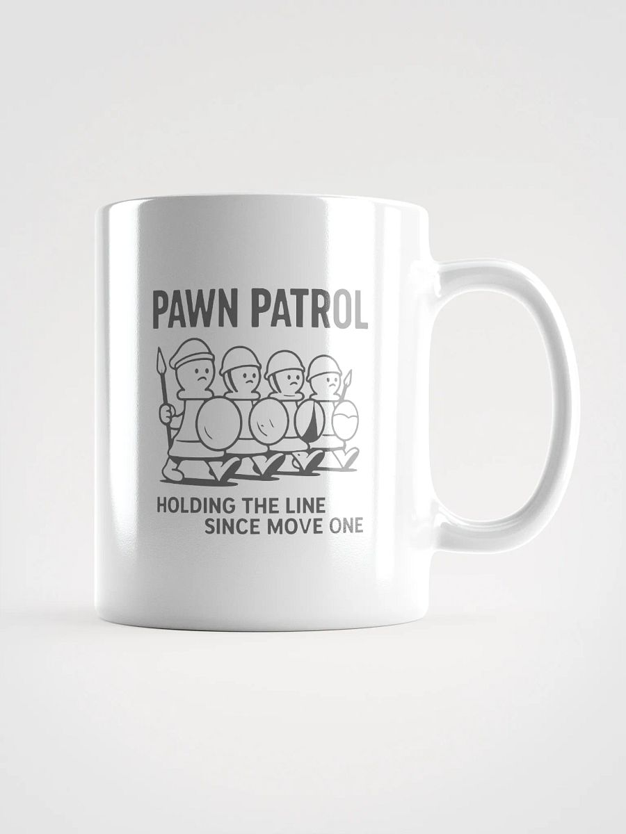 Pawn Patrol - White Glossy Mug product image (1)
