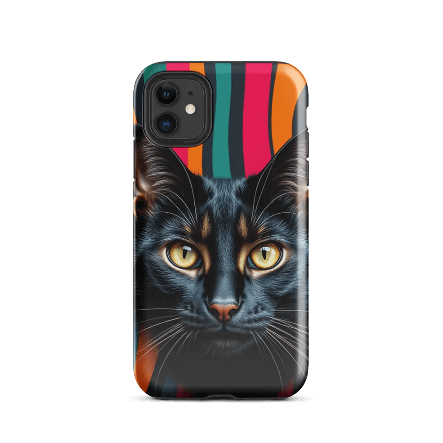 Bold Cat Eyes iPhone® 16 Pro Max Tough Case product image (2)