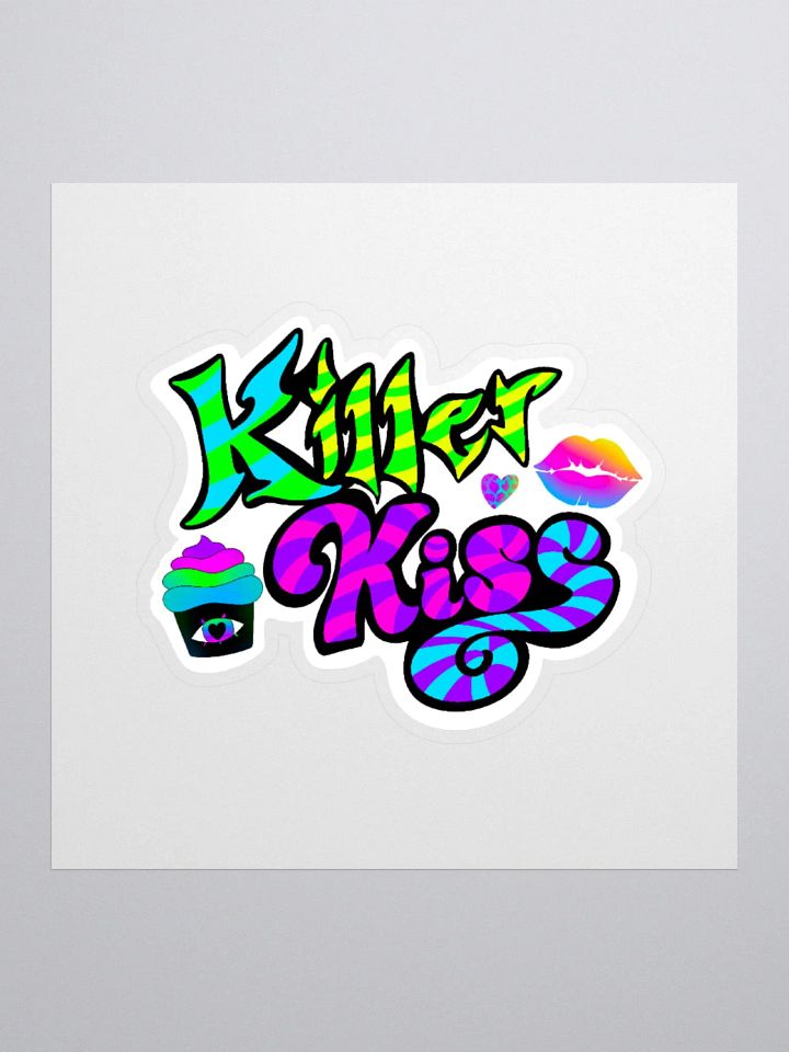 Killer Kiss Logo Sticker product image (1)