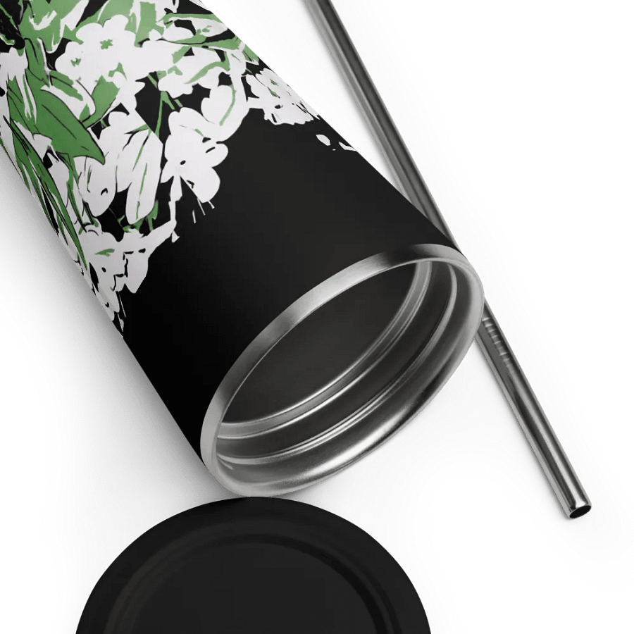 Garden Insulated Tumbler with Straw product image (12)