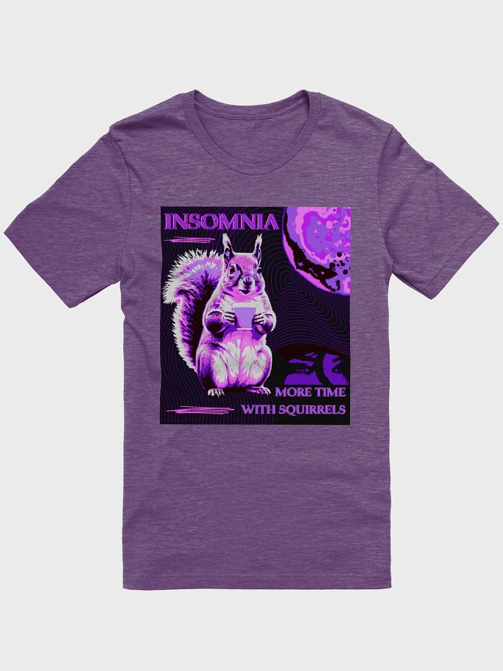 Insomnia Squirrel Unisex T-Shirt product image (1)