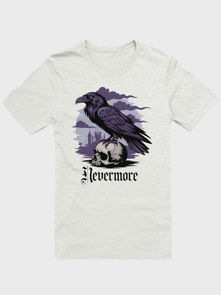 Gothic Raven Edgar Allan Poe T-Shirt product image (1)