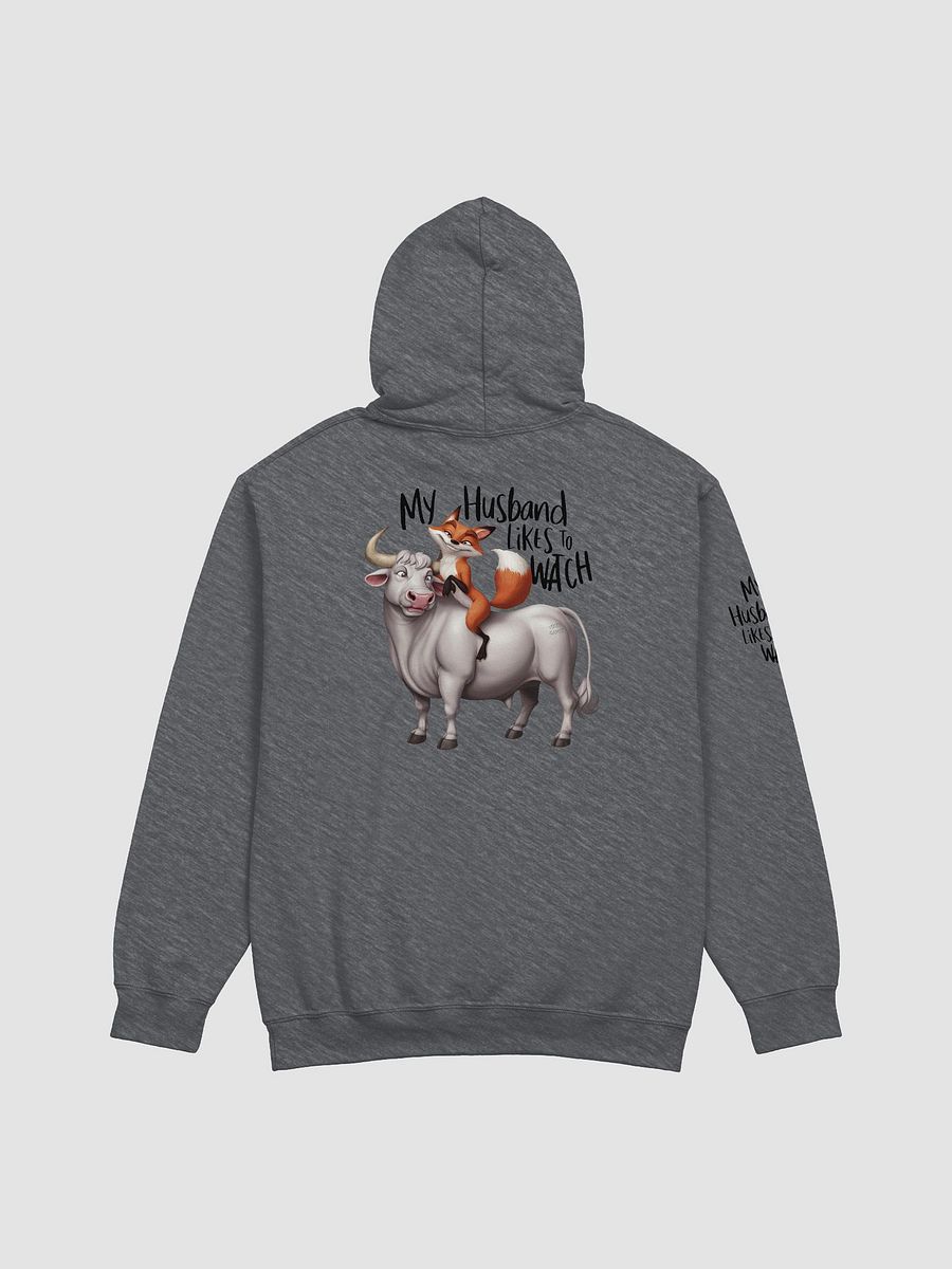 Vixen on a bull husband likes to watch fun hoodie product image (24)