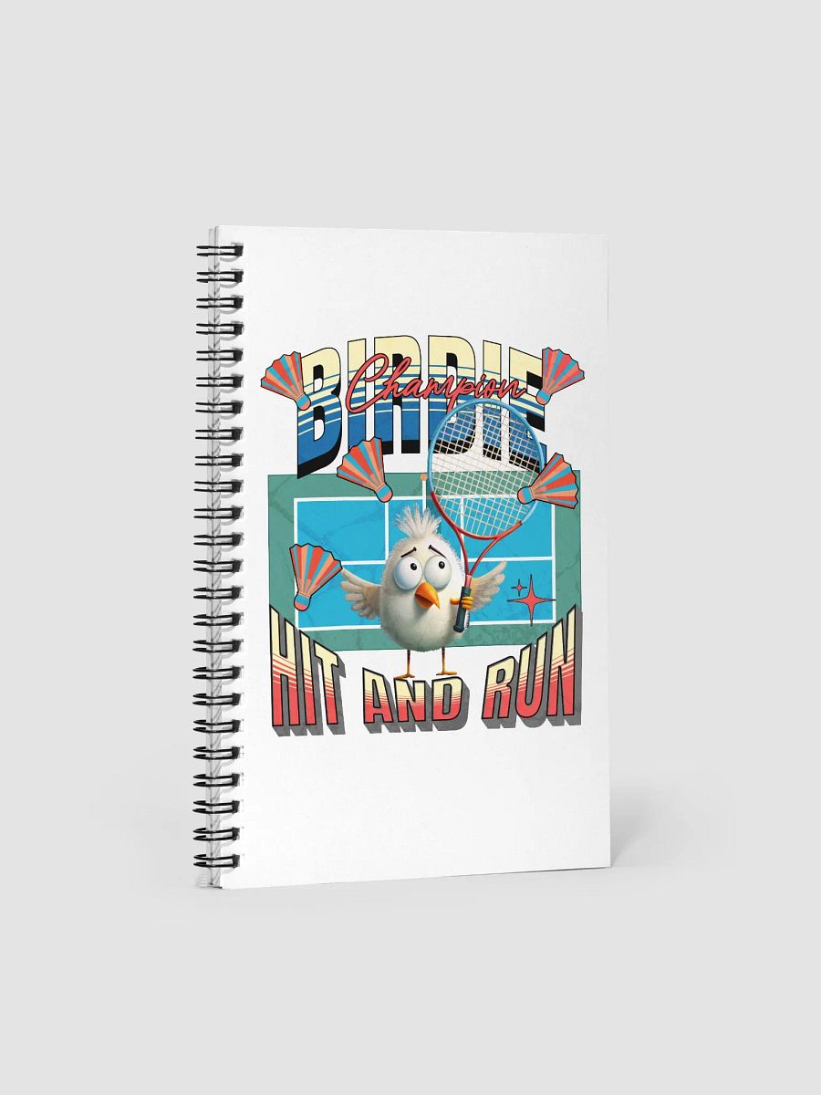 Birdie Champion Hit And Run Spiral Notebook product image (1)