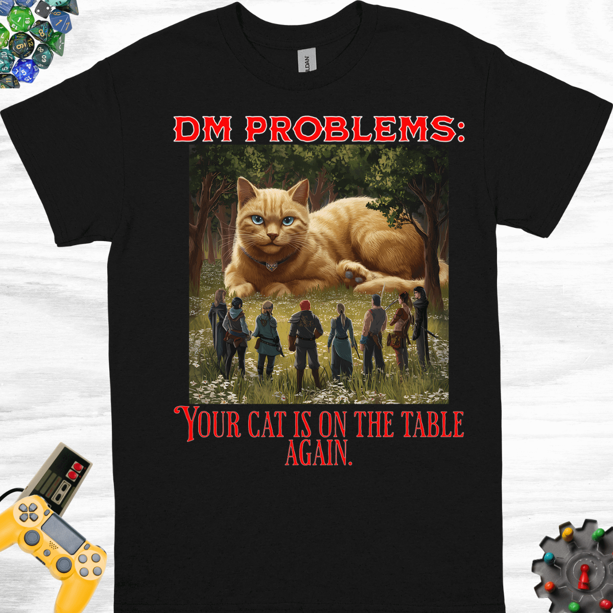 DM Got 99 Problems #2 Cat On The Table product image (1)