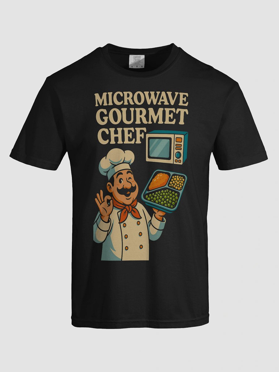 Microwave Gourmet Chef T-Shirt product image (3)