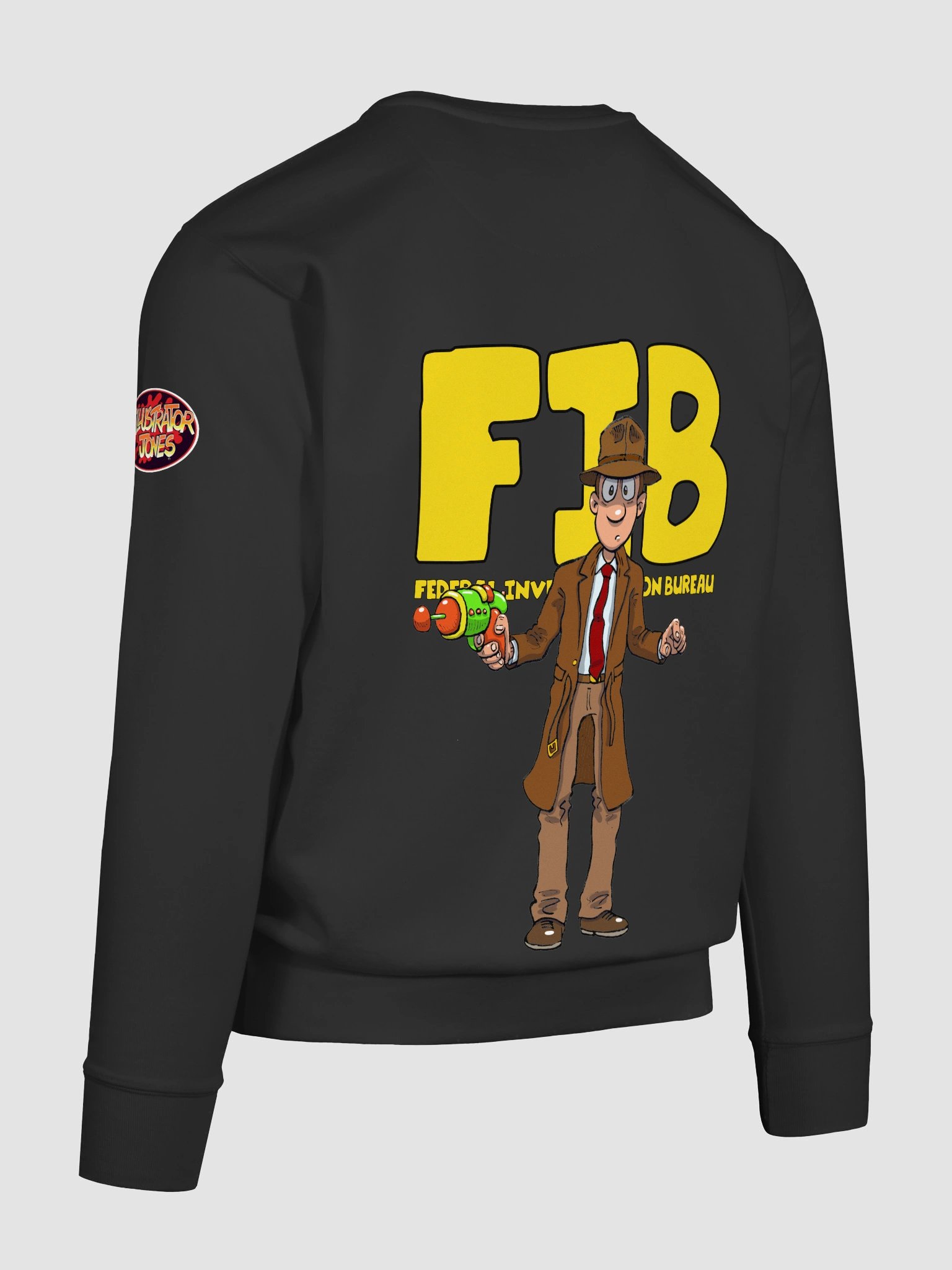 FIB FEDERAL INVESTIGATION BUREAU deluxe sweatshirt product image (92)
