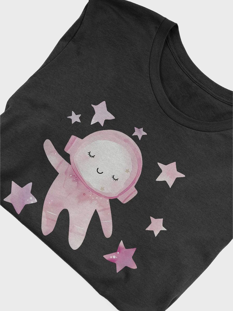 Pink Stars Boho Astronaut T-shirt product image (5)