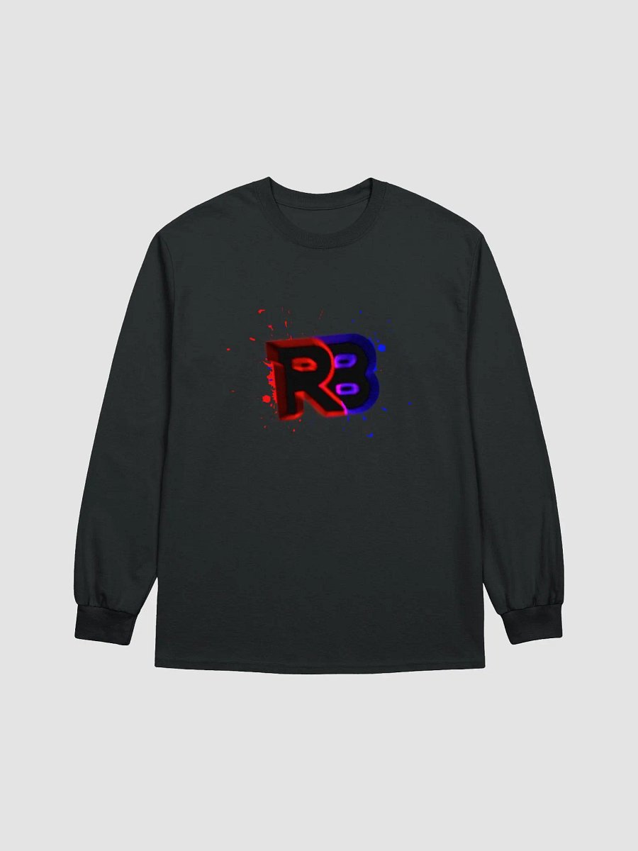Red & Blue Splatter Long Sleeve Tee product image (1)