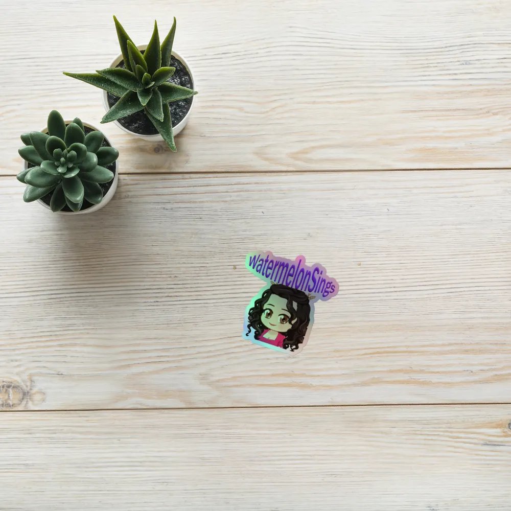 WatermelonSings Holographic Sticker product image (10)