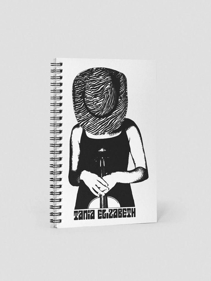 Tania Elizabeth Scroll Logo Notebook product image (1)