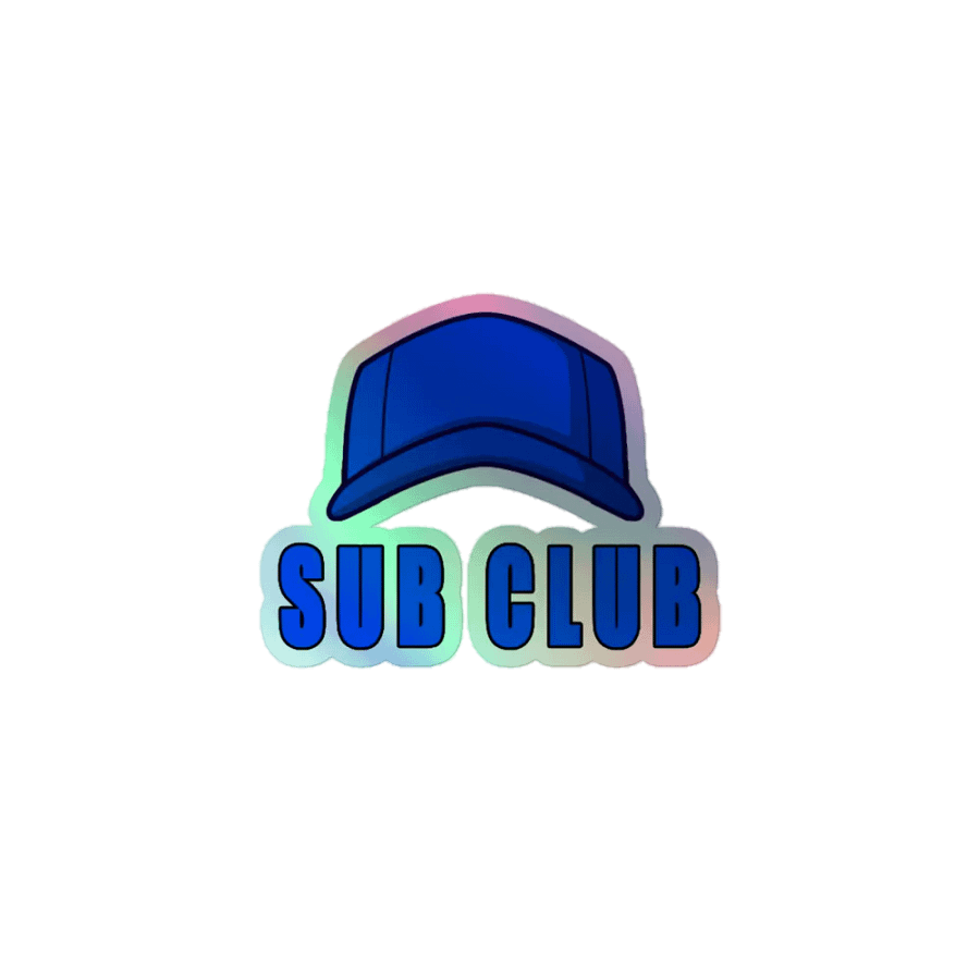 SUB CLUB Holo-Stickers product image (1)