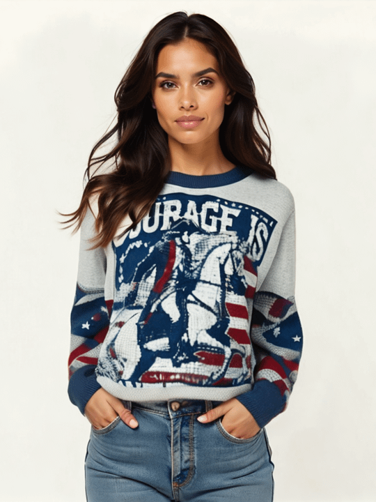 Patriots Ride Womens Sweater product image (16)
