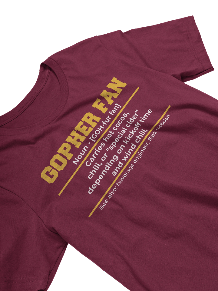 Thermos - The 2025 Gopher Fan - Unisex T-Shirt product image (5)