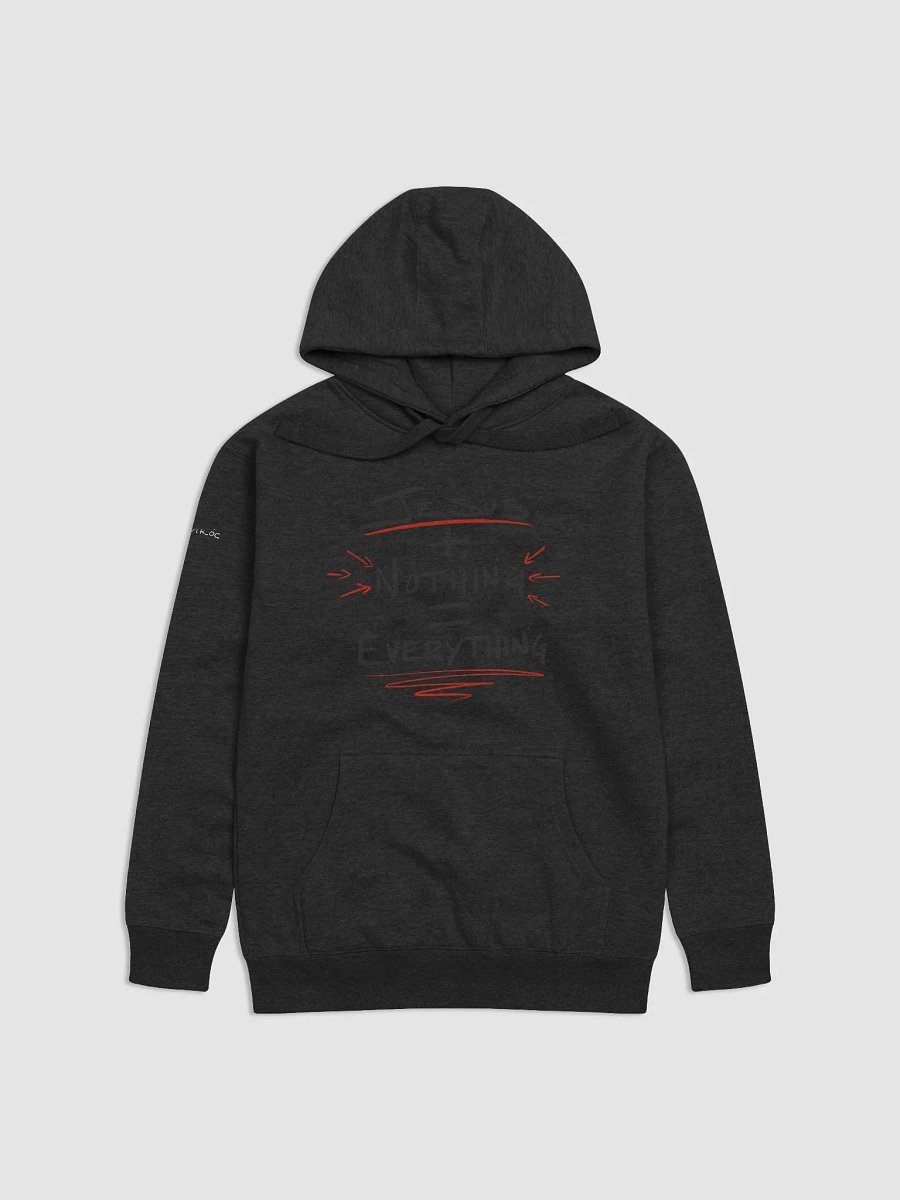 Jesus + Nothing = Everything (black & red) product image (1)