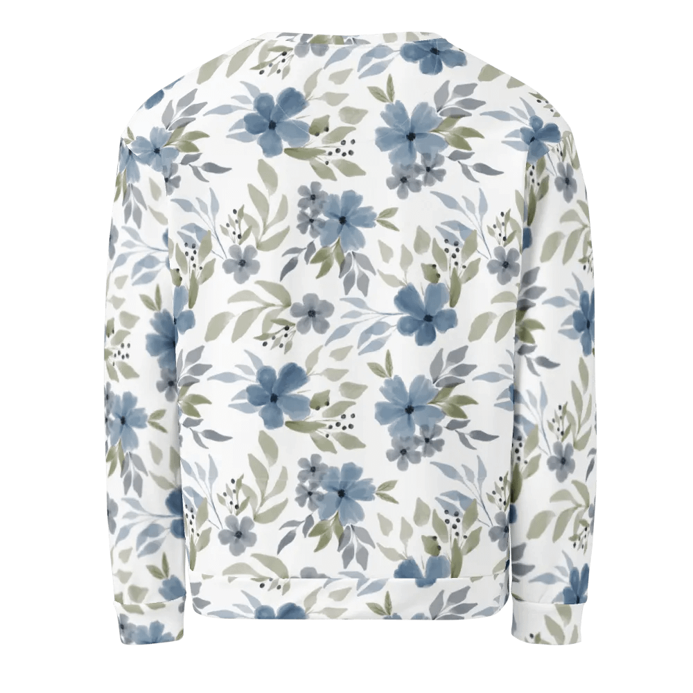 Blue Blossom Bliss Recycled Sweatshirt product image (3)