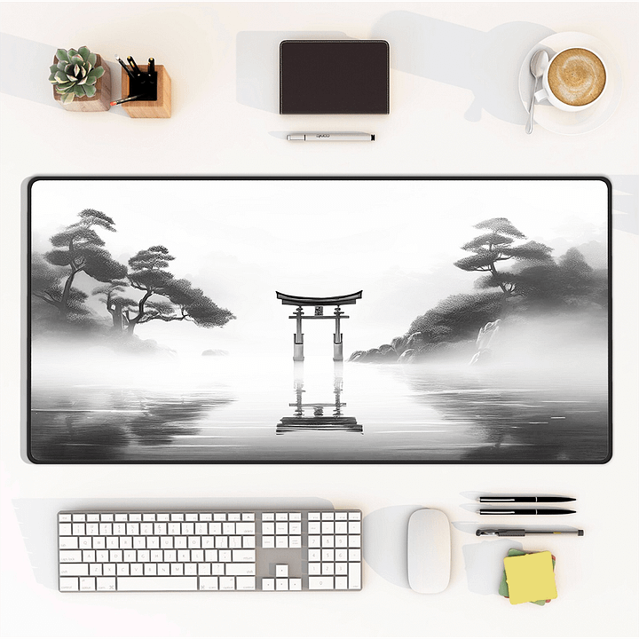 Shadow Torii Large Desk Mat (15.5 x 31.5) product image (1)