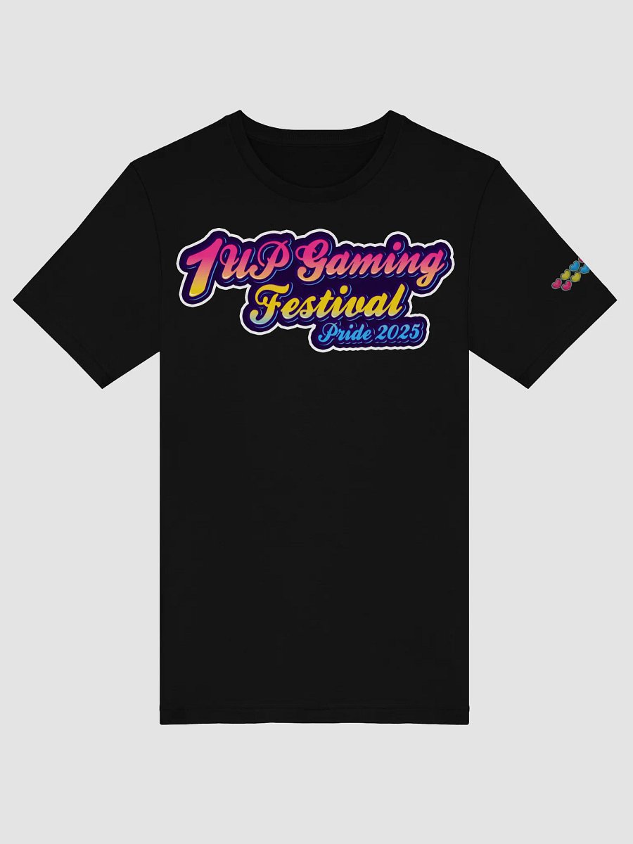 1UP Gaming Festival Pansexual Pride 2025 TShirt product image (40)