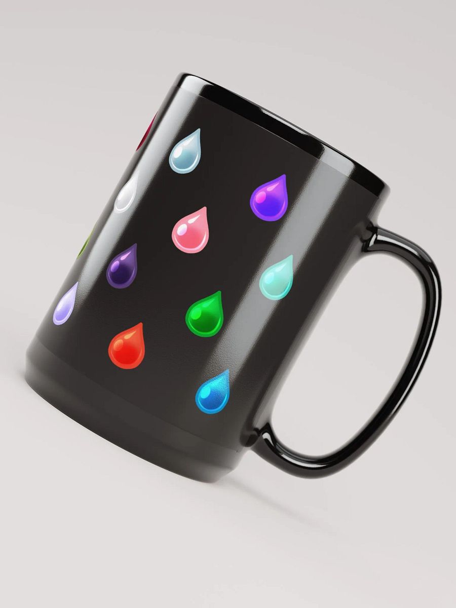 Droplets Mug (Black) product image (4)