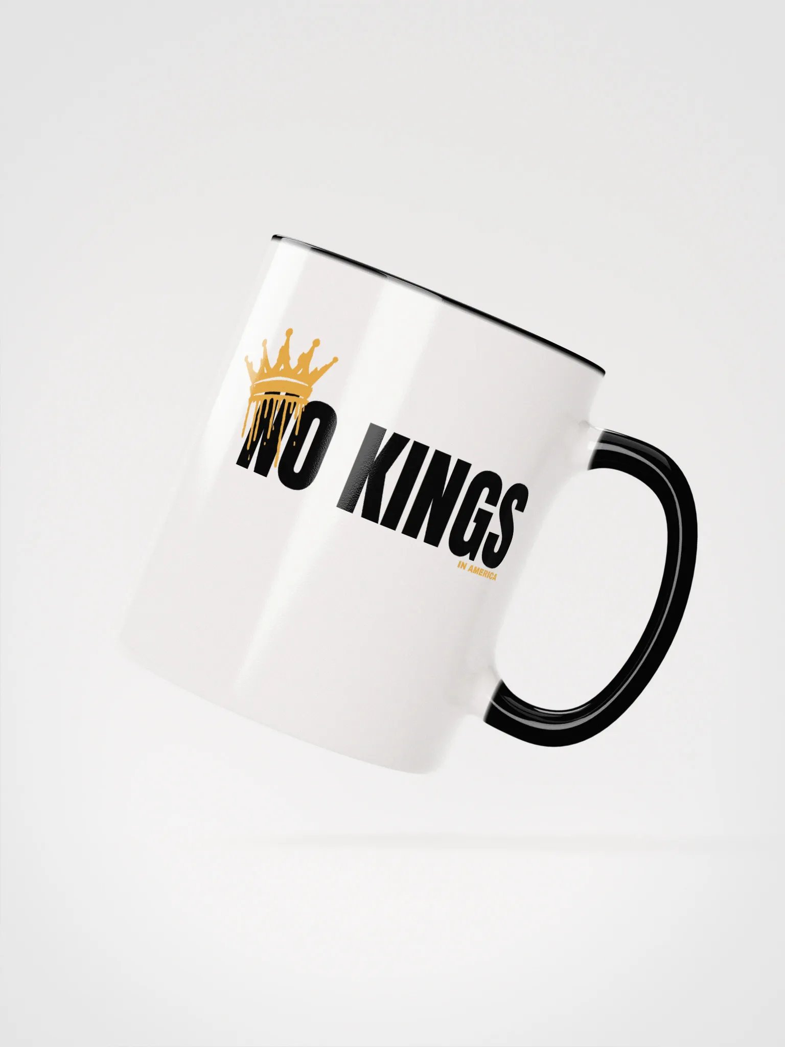 No Kings Royal Drip Crown Mug - Being Liberal product image (2)