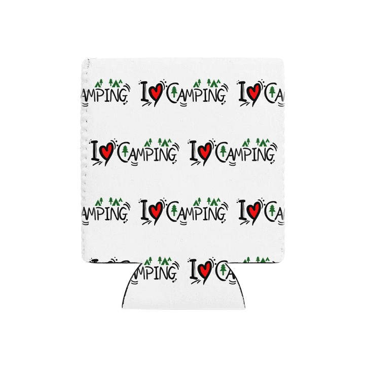 I Love Camping Coolie 12oz product image (2)
