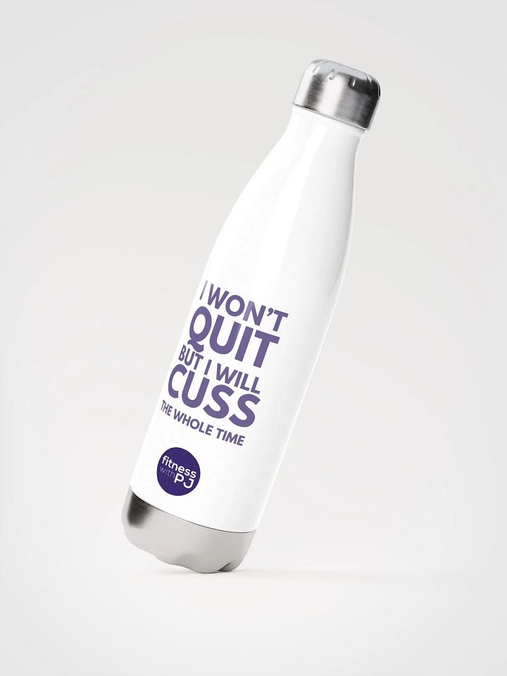 Won't Quit Water Bottle product image (2)