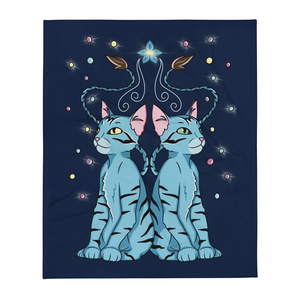 Catvatar Throw Blanket product image (1)