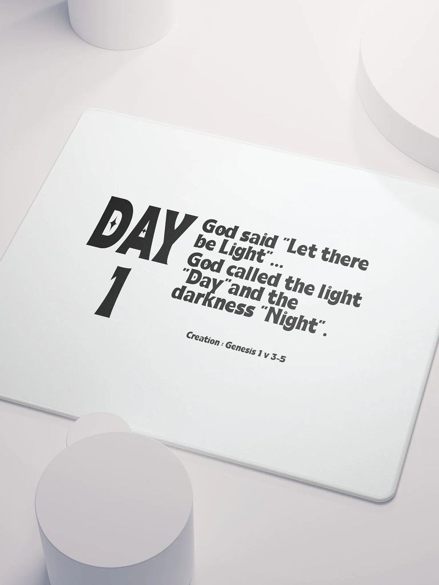 CREATION: DAY 1……Christian, Jesus, faith, God, Bible, Christianity, Jesus Christ, religion, Bible Verse, Love product image (6)