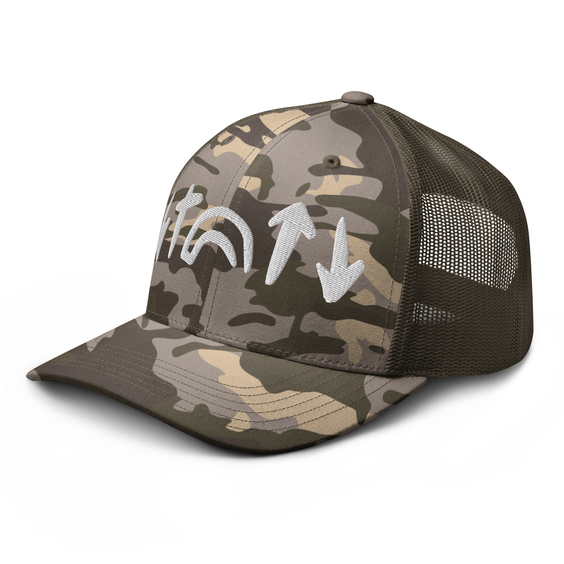 He Came. He Died. He Arose. He's Coming Back Christian Camo Hat product image (4)