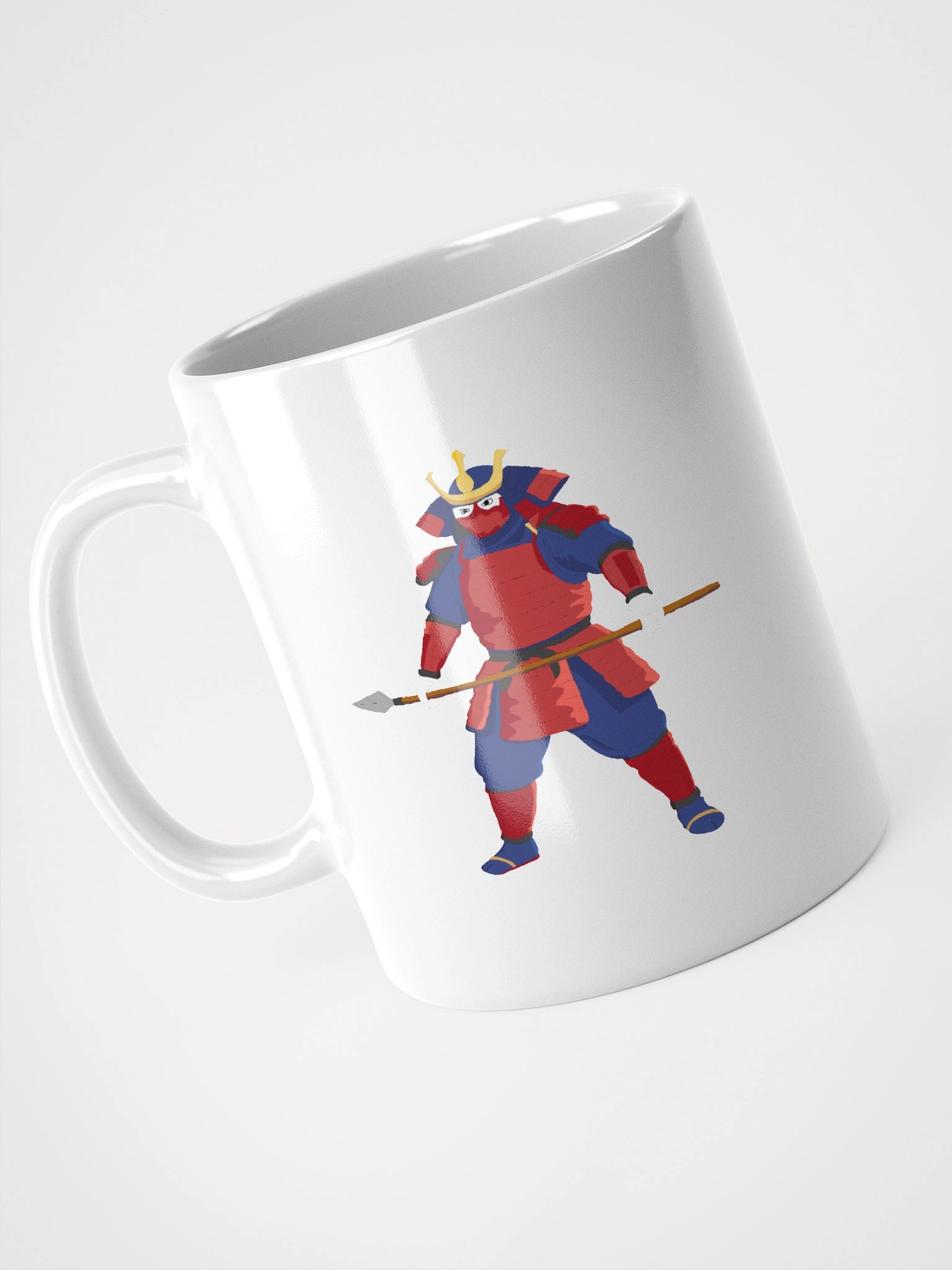 Samurai Wojak Strength Funkmation Cartoon Colorful Style Mug product image (11)