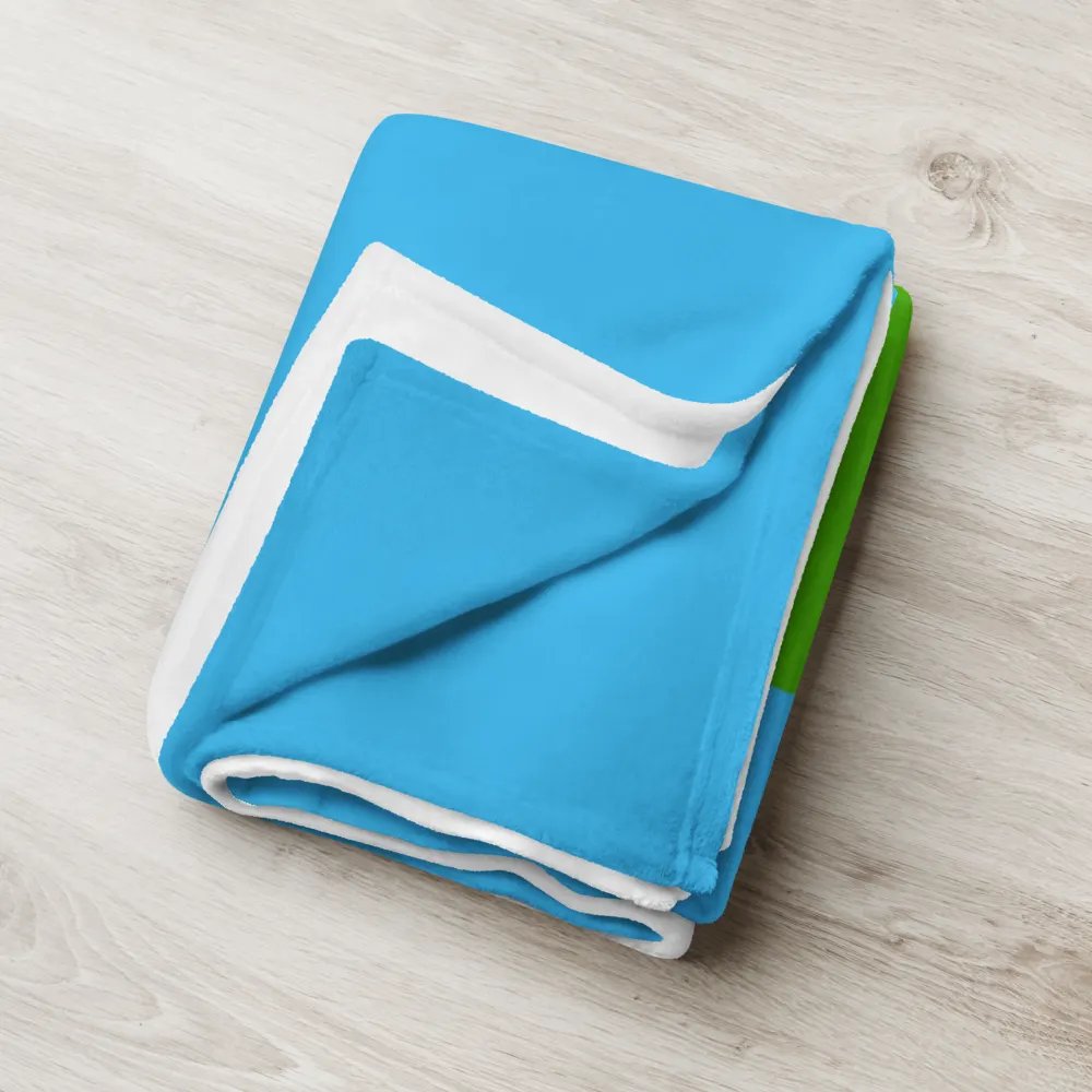 Skyblock Blue Blanket product image (6)