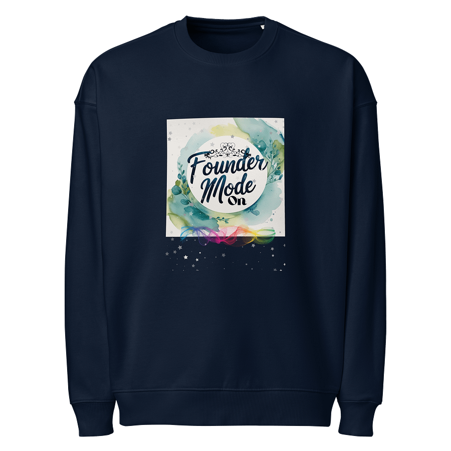 Founder Mode On Organic Oversized Sweatshirt product image (1)
