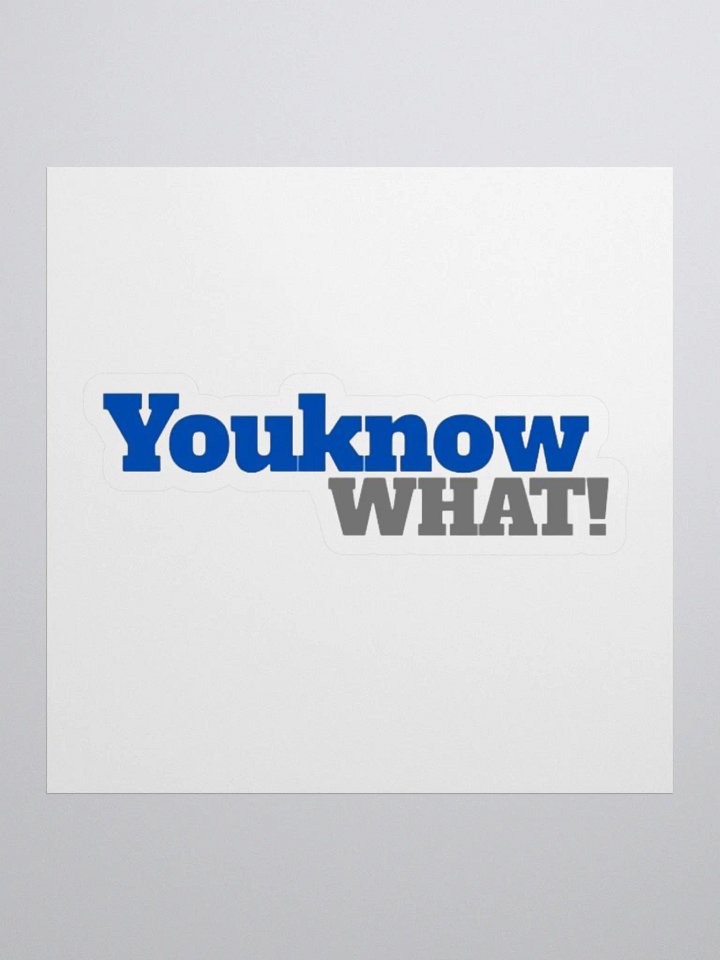 YouknowWhat Stickers product image (1)